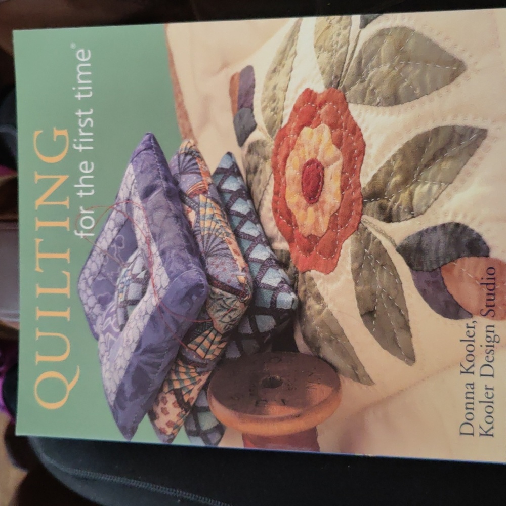 Quilting for the first time BOOK